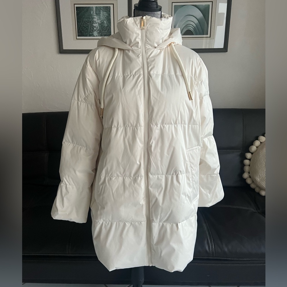 ZARA Womens Hooded Puffer Jacket LIKE NEW!!!